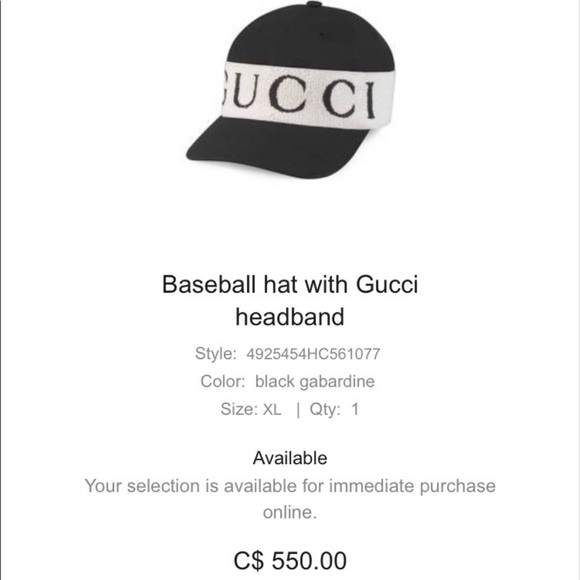 Authentic Gucci Hat! - Picture 7 of 7